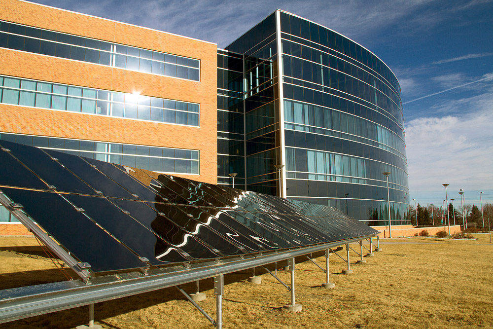 Solar Array at Bismarck State College