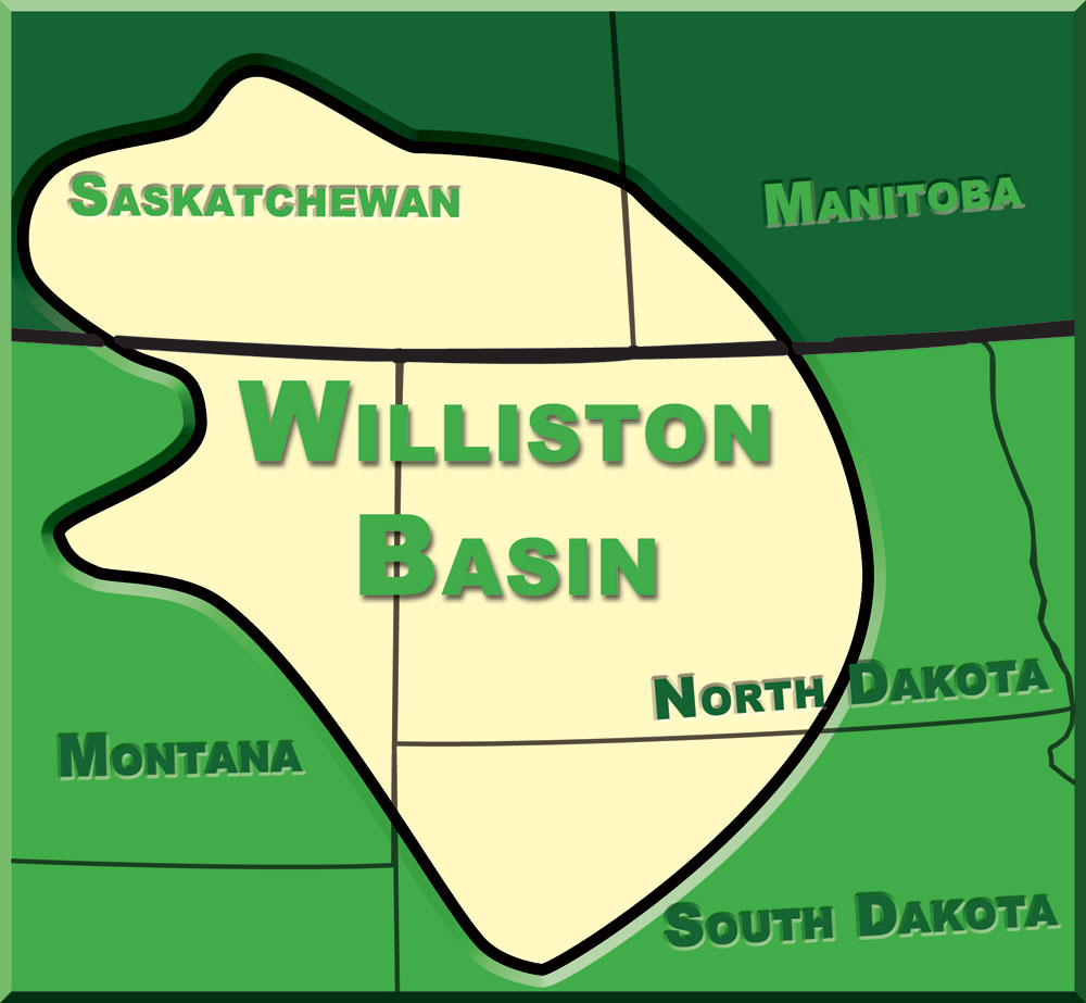 Williston Basin Map