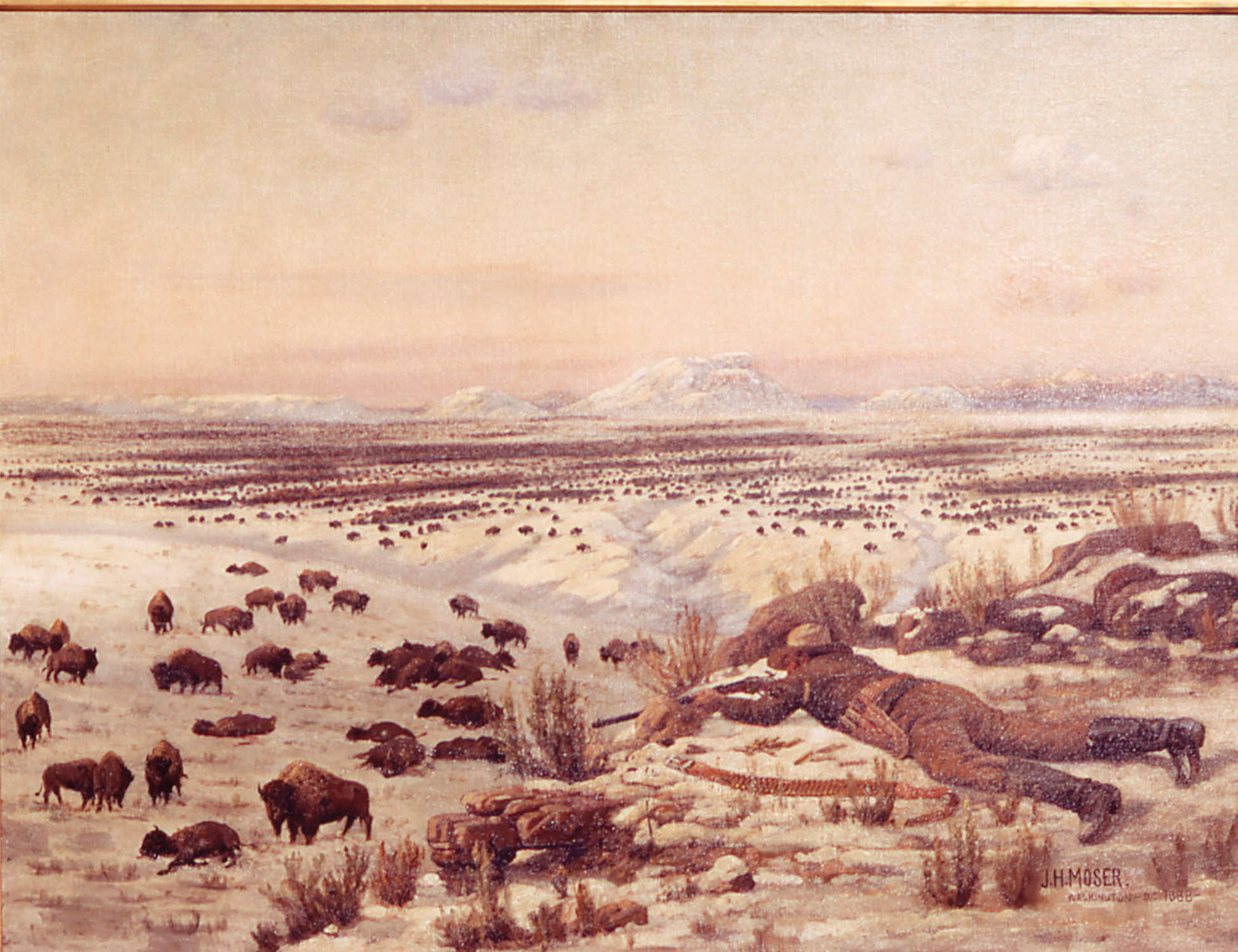 Between 1738–1870 North Dakota was part of the great American frontier.