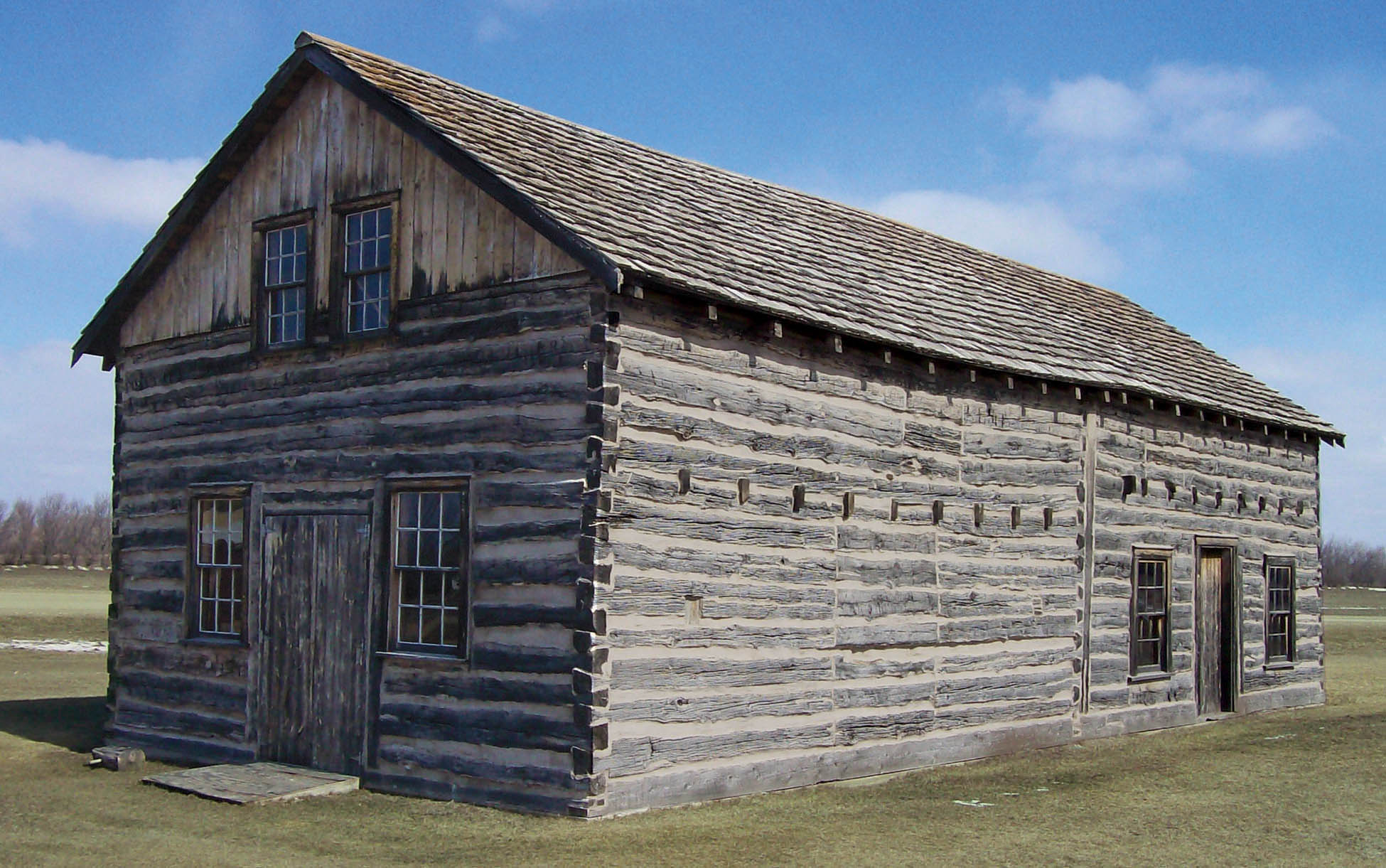 <strong>Figure 28. Trading post building at the Gingras State Historic Site, Walhalla, North Dakota.</strong> <em>(Gwyn Herman)</em>