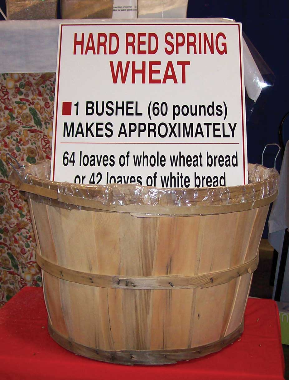 Figure 74. Wheat is sold by the bushel