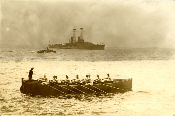 USS North Dakota's Rowing Team
