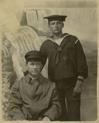 Sailors from the USS North Dakota